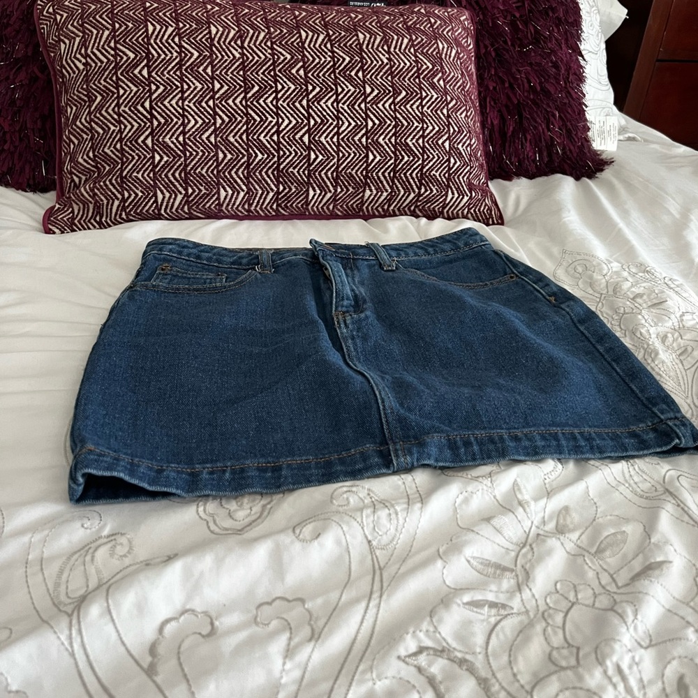 Forever 21 jean skirt